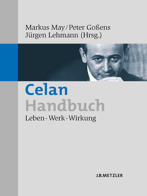 cover image of Celan-Handbuch